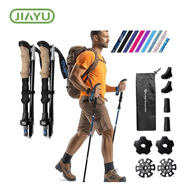 Skládací severský turistický pól