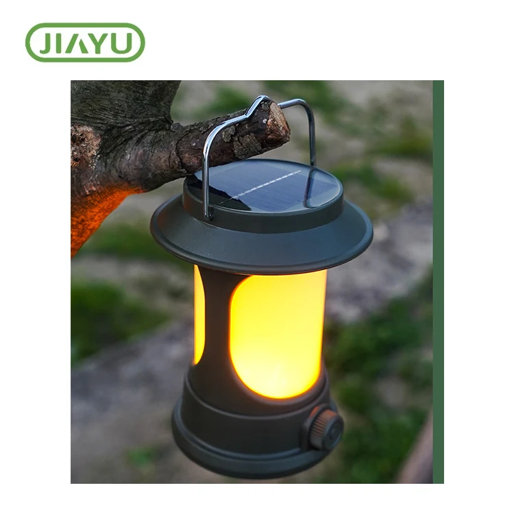 Vodotěsná přenosná LED kempová lampa